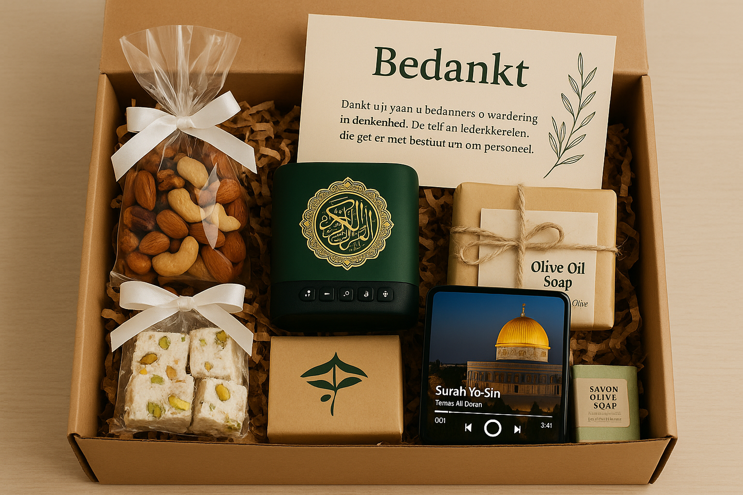 De BedankBox - geschenkpakket op aanvraag