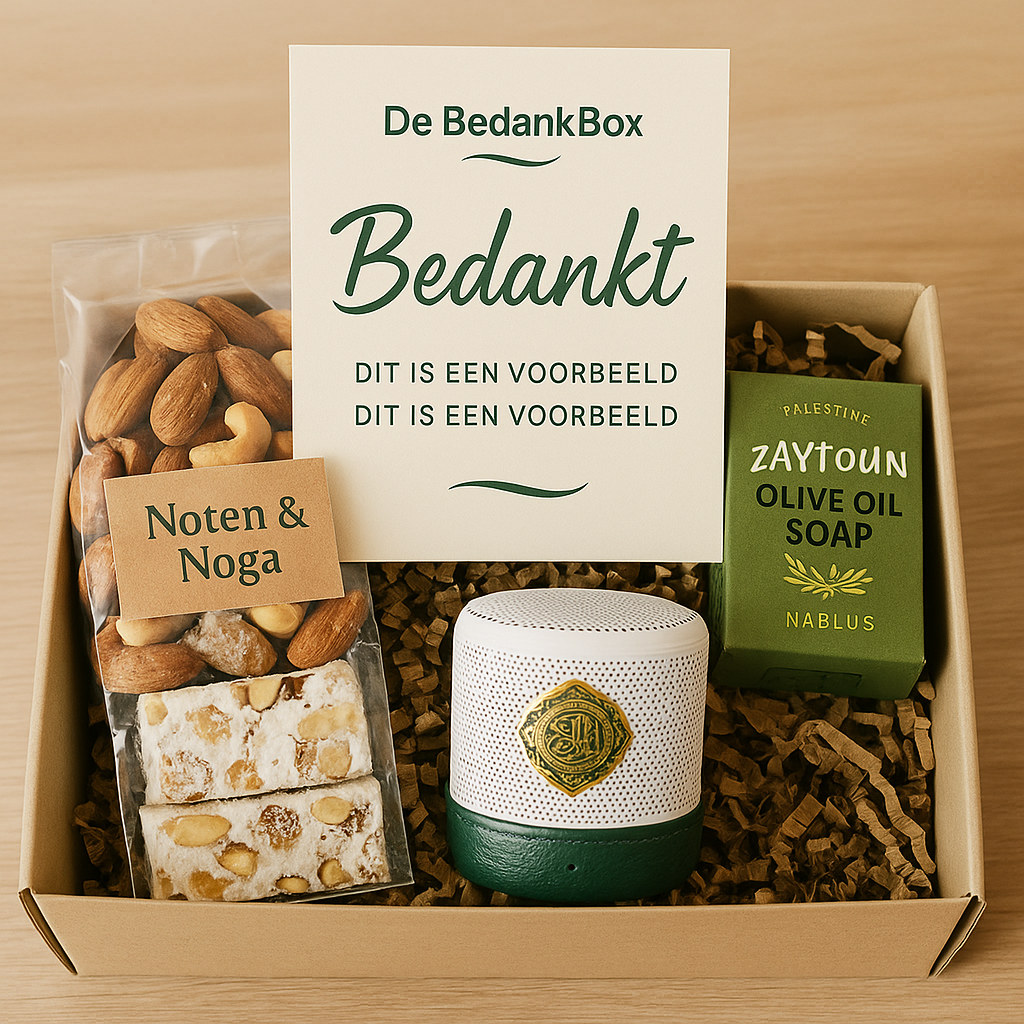 De BedankBox - geschenkpakket op aanvraag